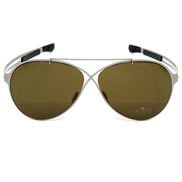 New! TOM FORD Rocco Sunglasses TF828 14J Authentic